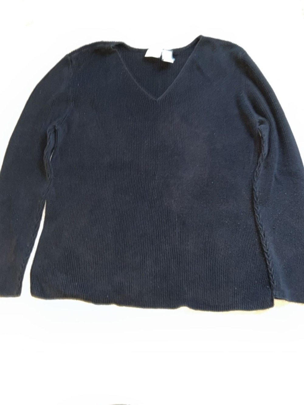 Cherokee Women's V-Neck Sweater - Black